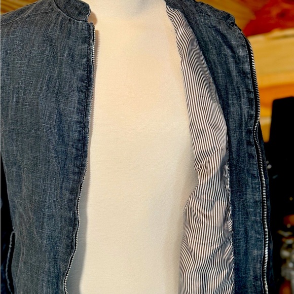 Five Four Linen Jacket Coat Men’s NWT M - Picture 2 of 9